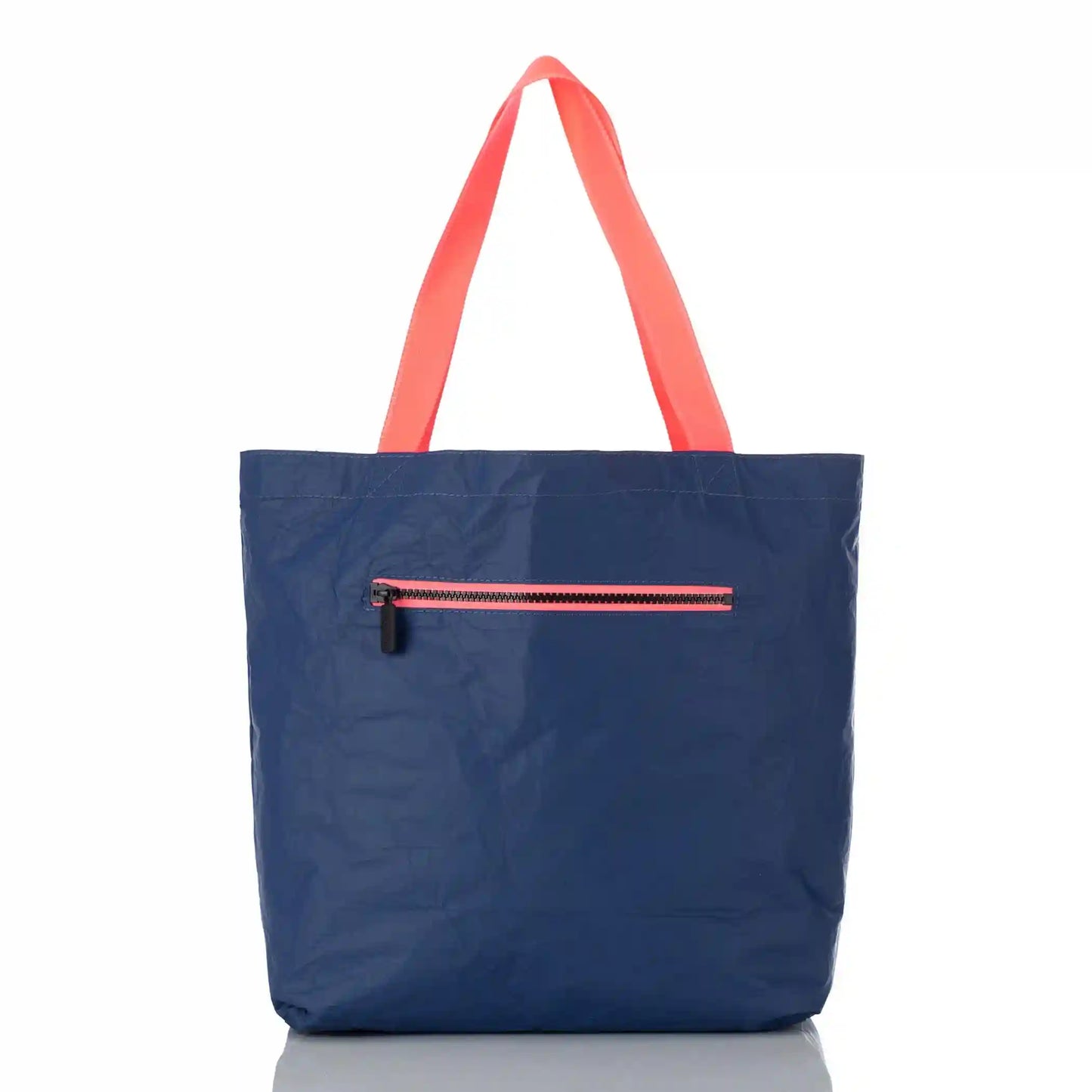 Papeʻete by Samudra Reversible Tote in Neon Moon on Navy
