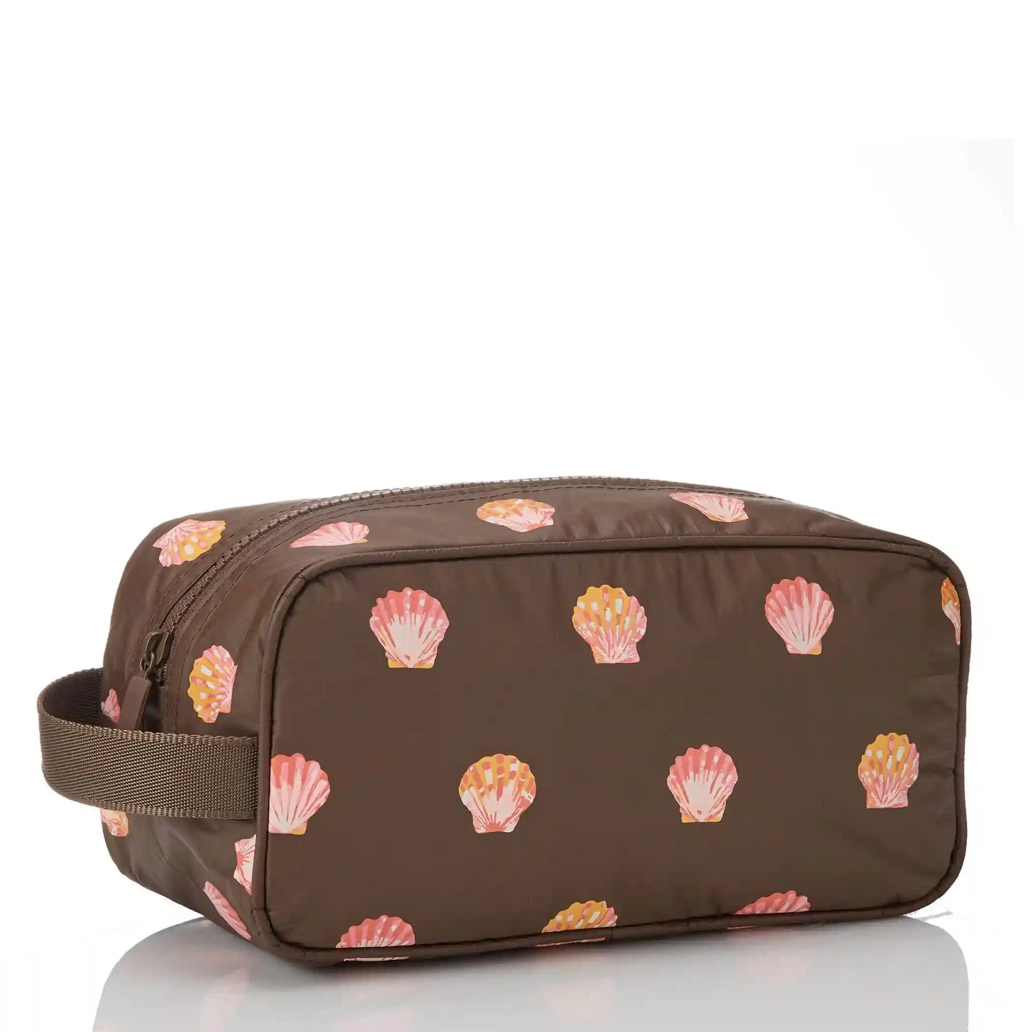 Sunny Dots Dopp Kit in Coconut