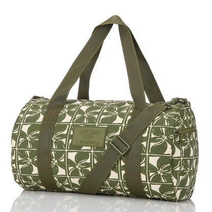 Lattice Keep It Light Sporty Duffle in Olive
