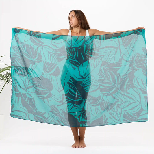 Haunani Pareo in Dark Teal