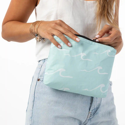 Small Seaside Pouch in LeMU Blue