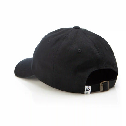 ALOHA Logo Dad Hat in Black