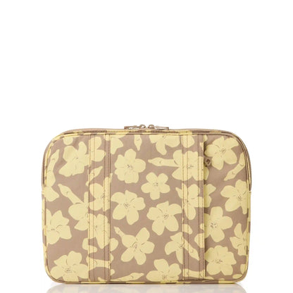 Puakenikeni Buds 13 Inch Keep It Light Laptop Case in Affogato