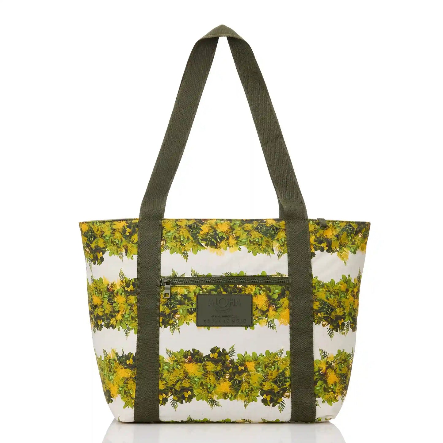 Keep It Light Zipper Tote | Lei Lehua Mamo by Aloha De Mele - Lehua Lei