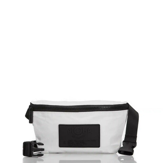White Mini Hip Pack