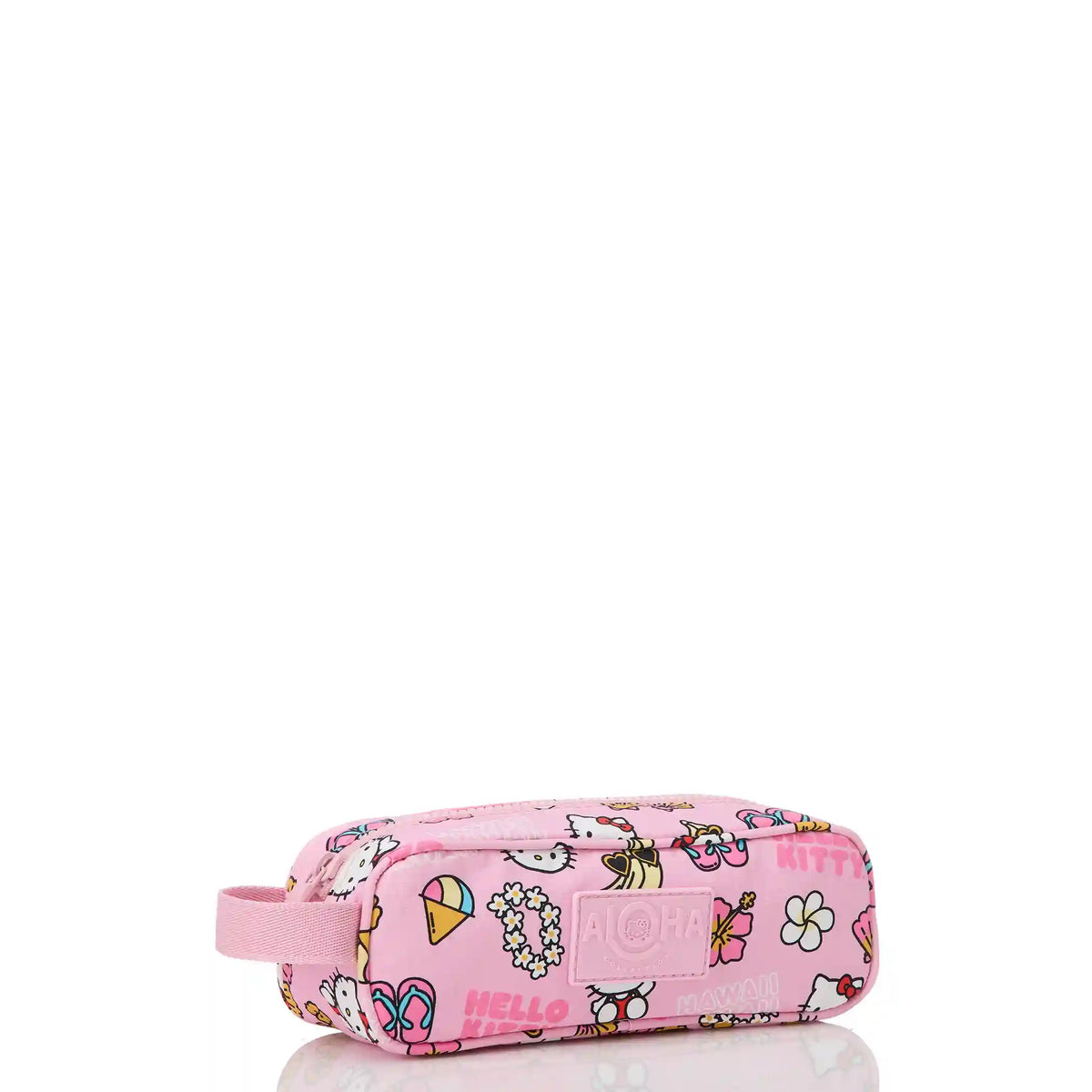 Hawaii Kawaii Icons Pencil Case in Black