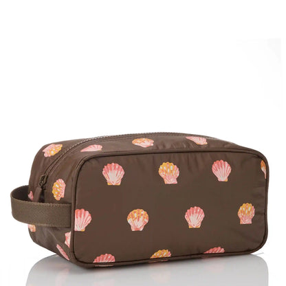 Sunny Dots Dopp Kit in Coconut