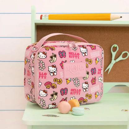 Hawaii Kawaii Icons Keep it Light Lunch Box in Black