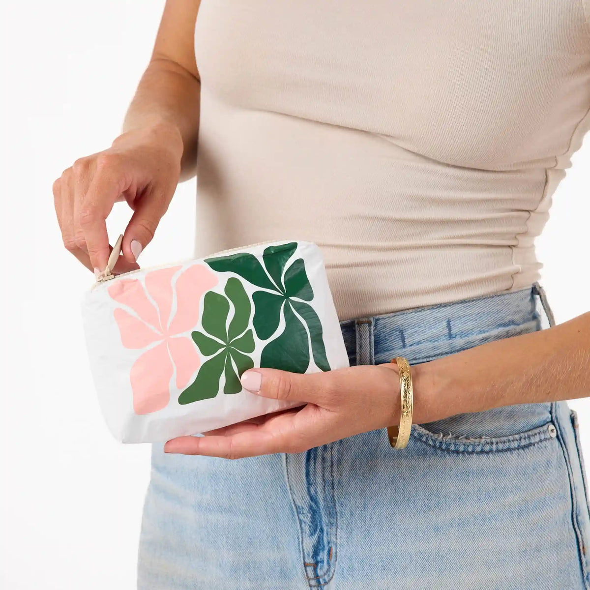 Wavy Mini Pouch in Vineyard