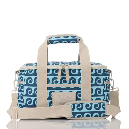 Party Wave Packable Cooler in Splash