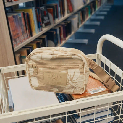 Hana Hou Keep It Light Hip Pack in Creme on Dune