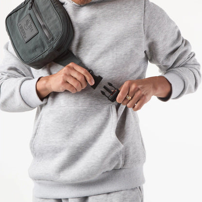 Holomua Keep It Light Hip Pack in Sand on Black