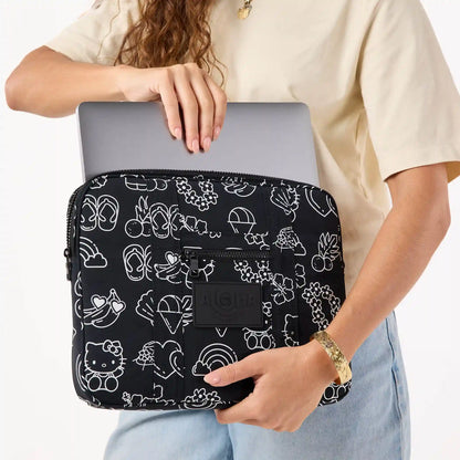 ALOHA Icons 13 Inch Keep It Light Laptop Case in White