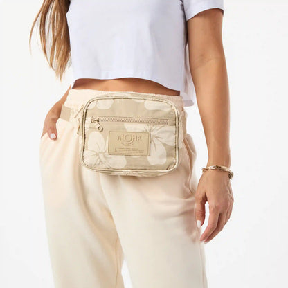 Hana Hou Keep It Light Hip Pack in Creme on Dune
