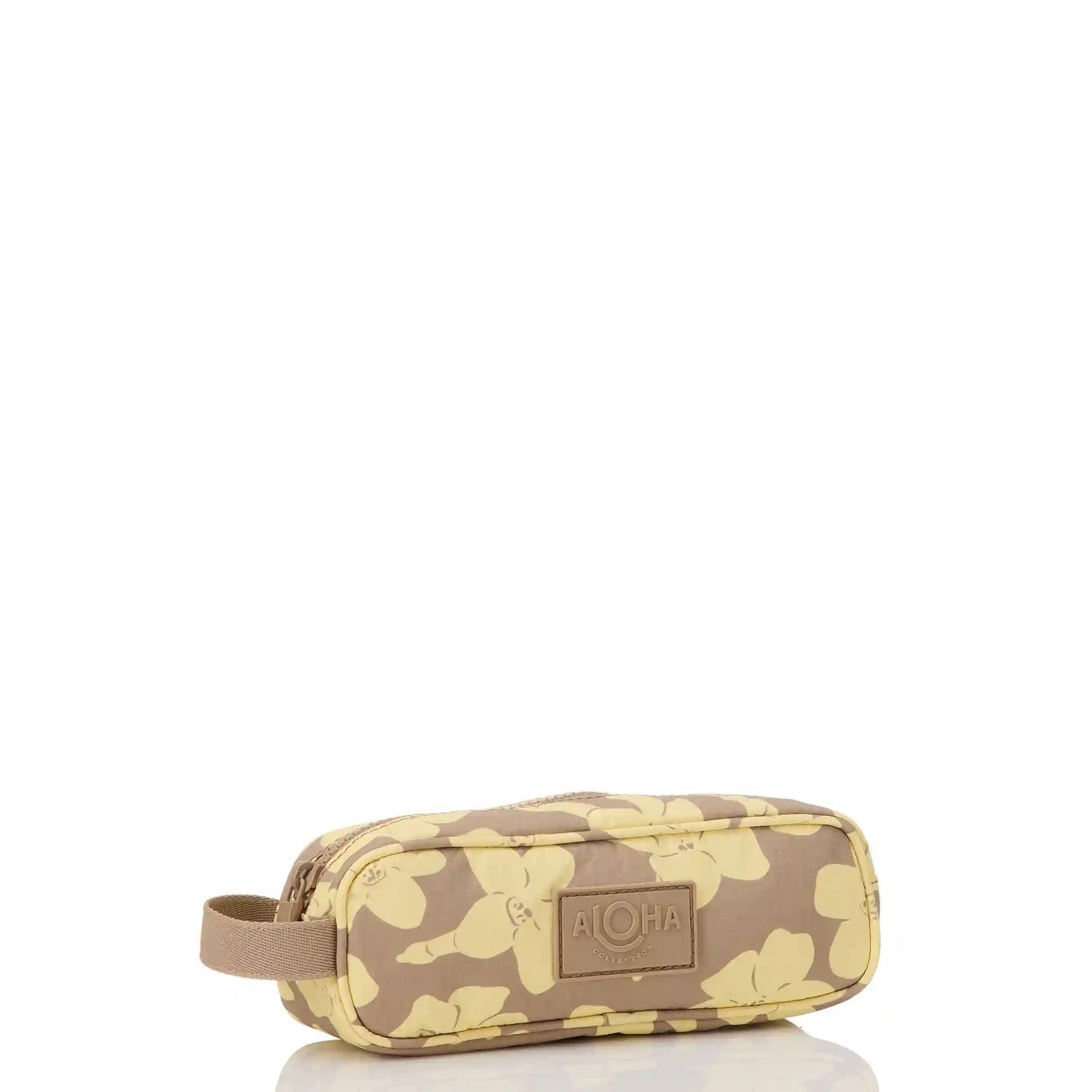 Puakenikeni Buds Pencil Case in Affogato